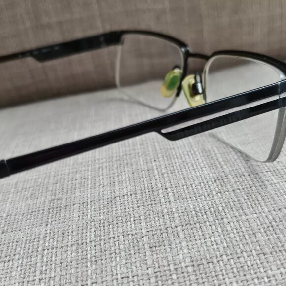 Burberry Eyeglasses Frame Made in ITALY Glasses Half Rim Frame 53[]17 140 Unisex - Picture 4 of 13